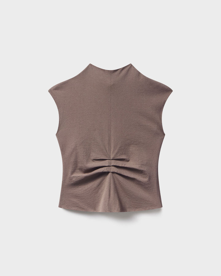 Lauren Jersey Mockneck