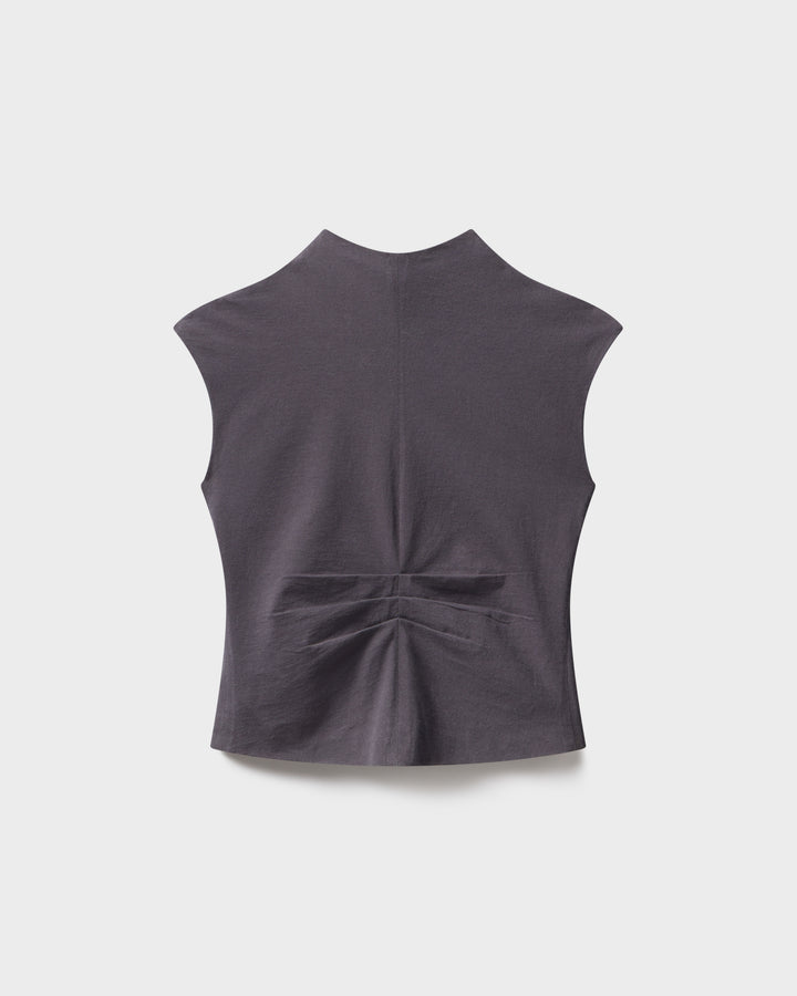 Lauren Jersey Mockneck