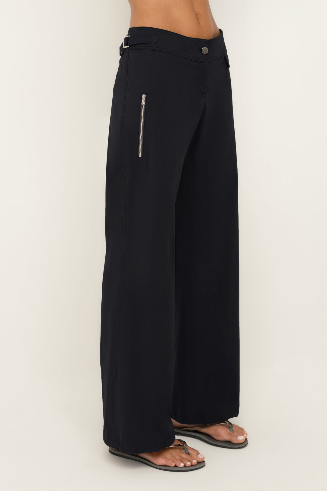 Cotton Billow Pant | Black - SULLIVAN