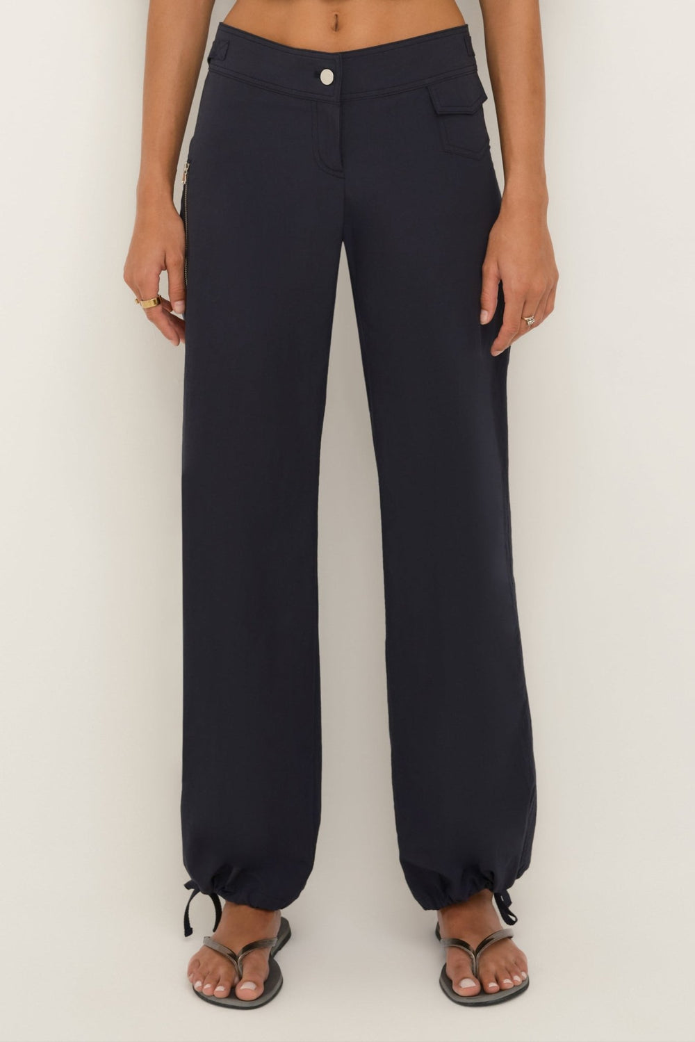 Cotton Billow Pant | Midnight - SULLIVAN