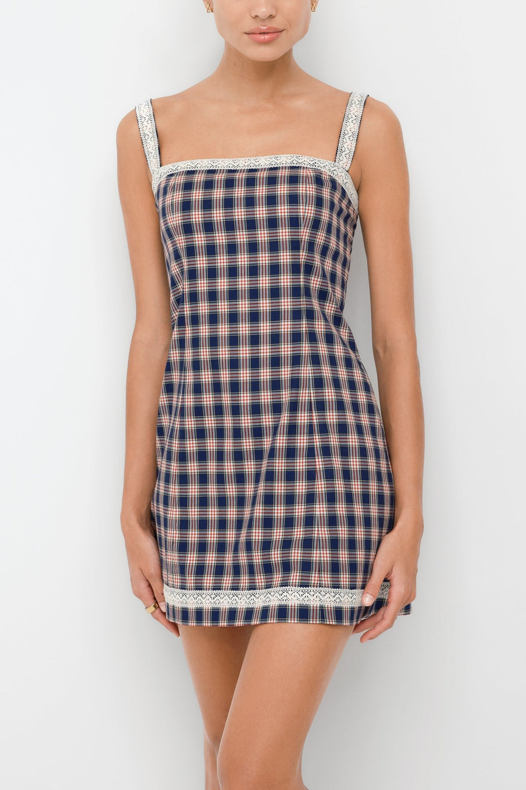 Italian Cotton Mini Dress - SULLIVAN