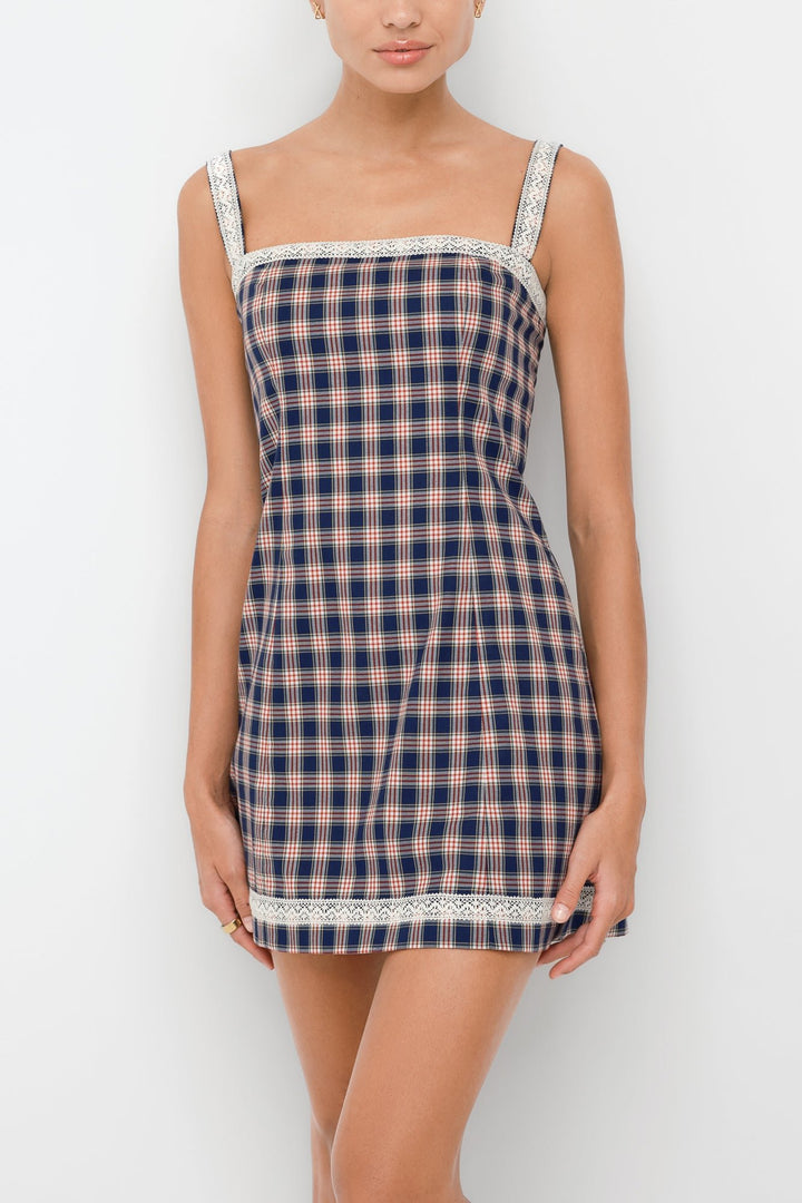 Italian Cotton Mini Dress - SULLIVAN