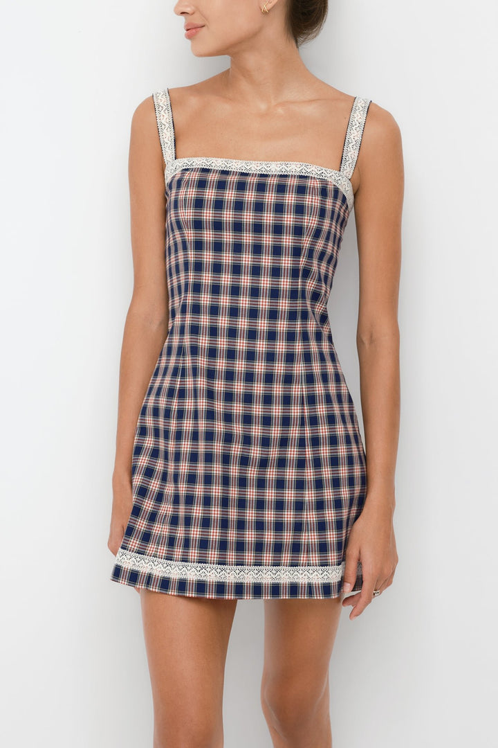 Italian Cotton Mini Dress - SULLIVAN