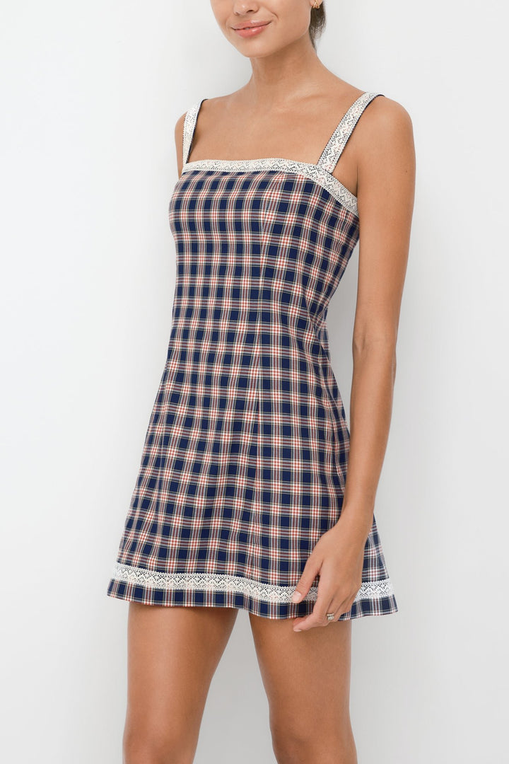 Italian Cotton Mini Dress - SULLIVAN