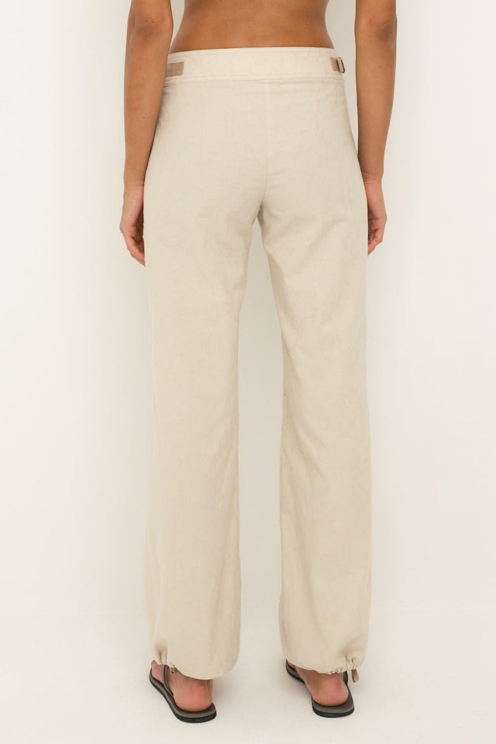 Jacquard Billow Pant | Sand - SULLIVAN