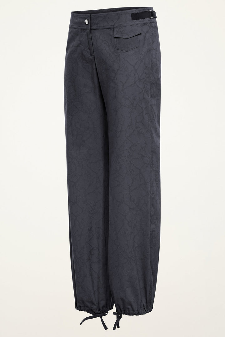 Jacquard Billow Pant | Steel - SULLIVAN
