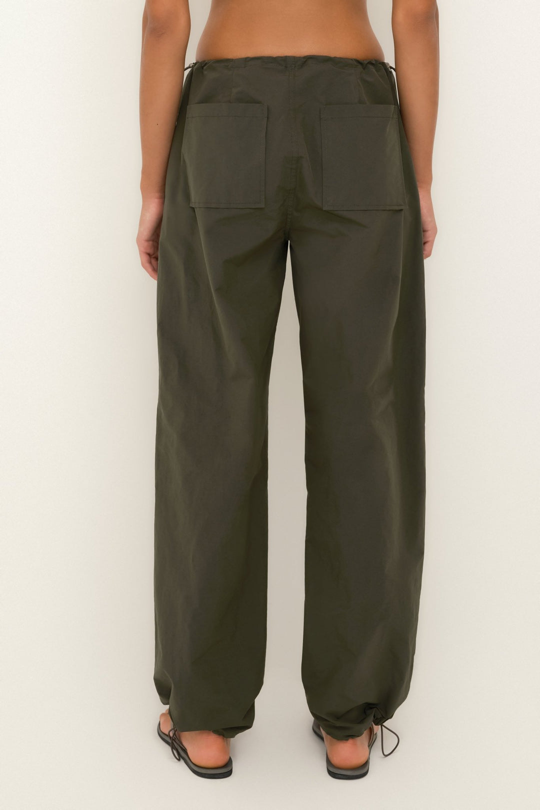 Japanese Nylon Pant | Army - SULLIVAN