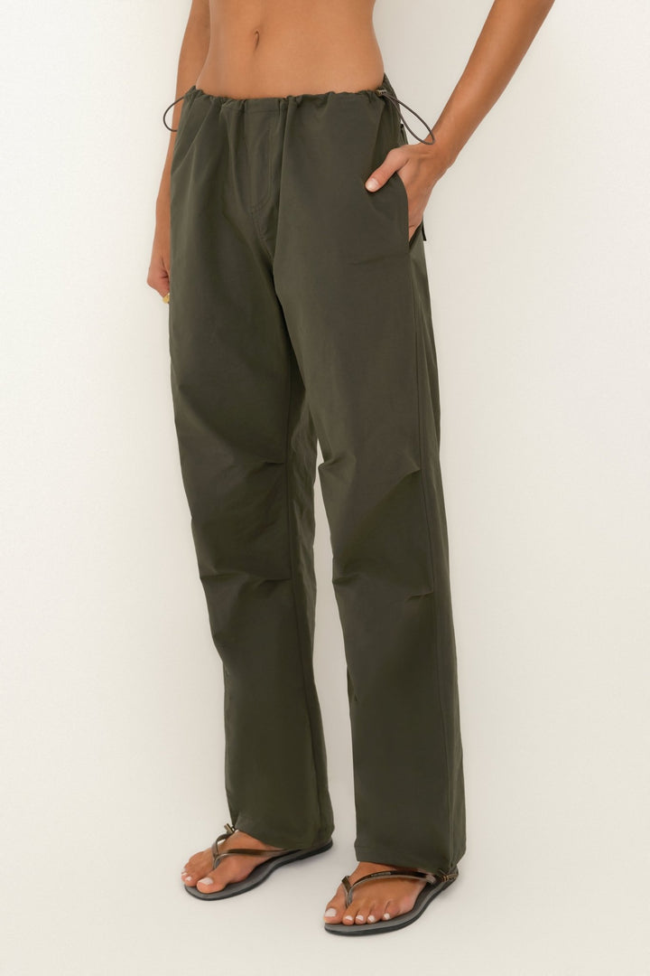 Japanese Nylon Pant | Army - SULLIVAN