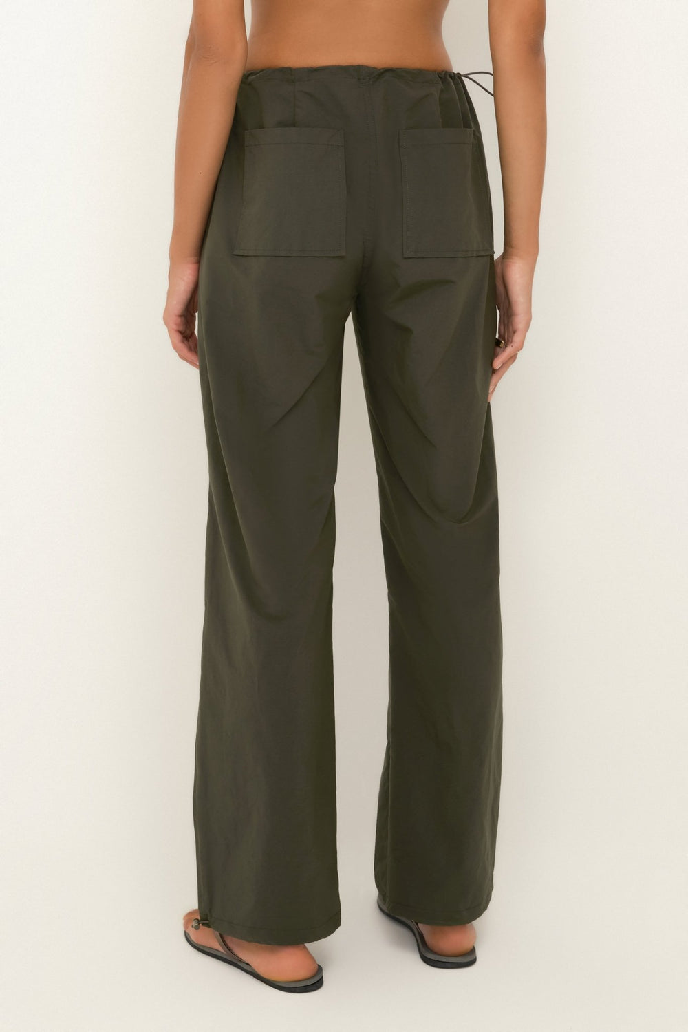 Japanese Nylon Pant | Army - SULLIVAN