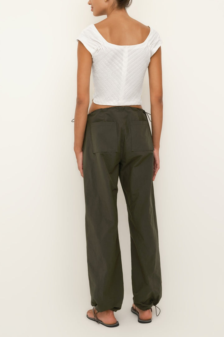 Japanese Nylon Pant | Army - SULLIVAN