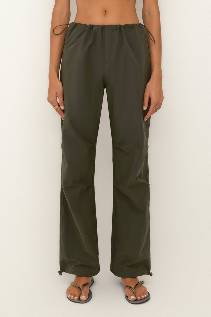 Japanese Nylon Pant | Army - SULLIVAN