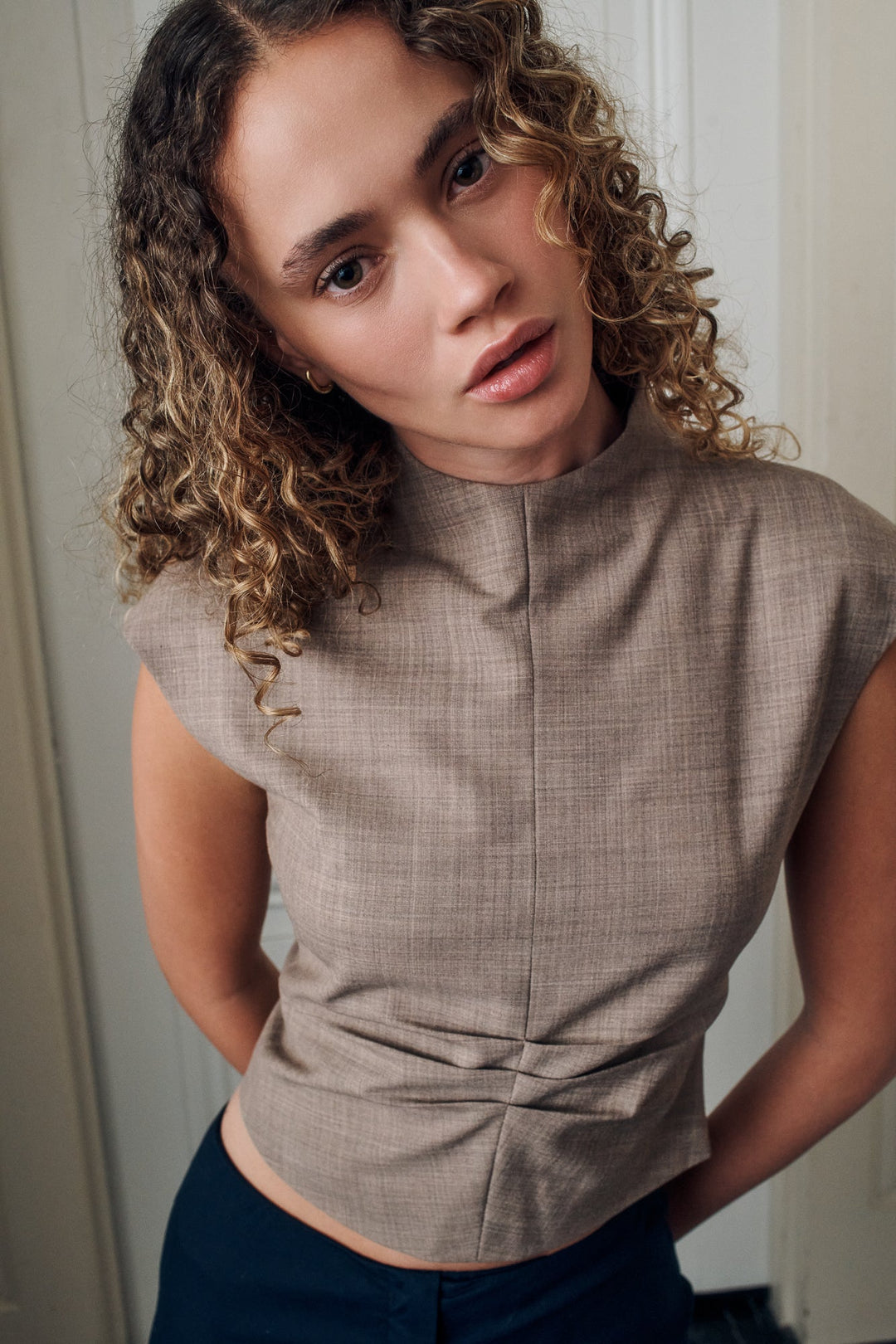 Lauren Wool Mockneck - SULLIVAN