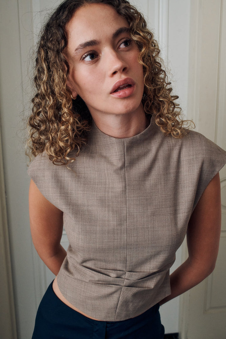 Lauren Wool Mockneck - SULLIVAN