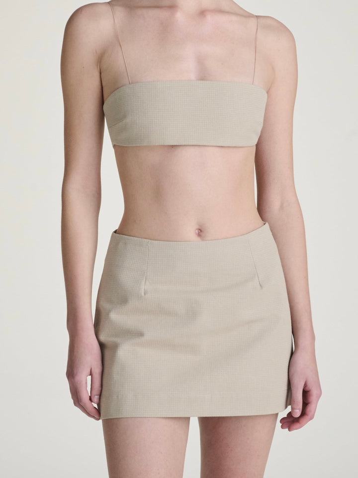 Perfect Ripstop Skort | Khaki - SULLIVAN