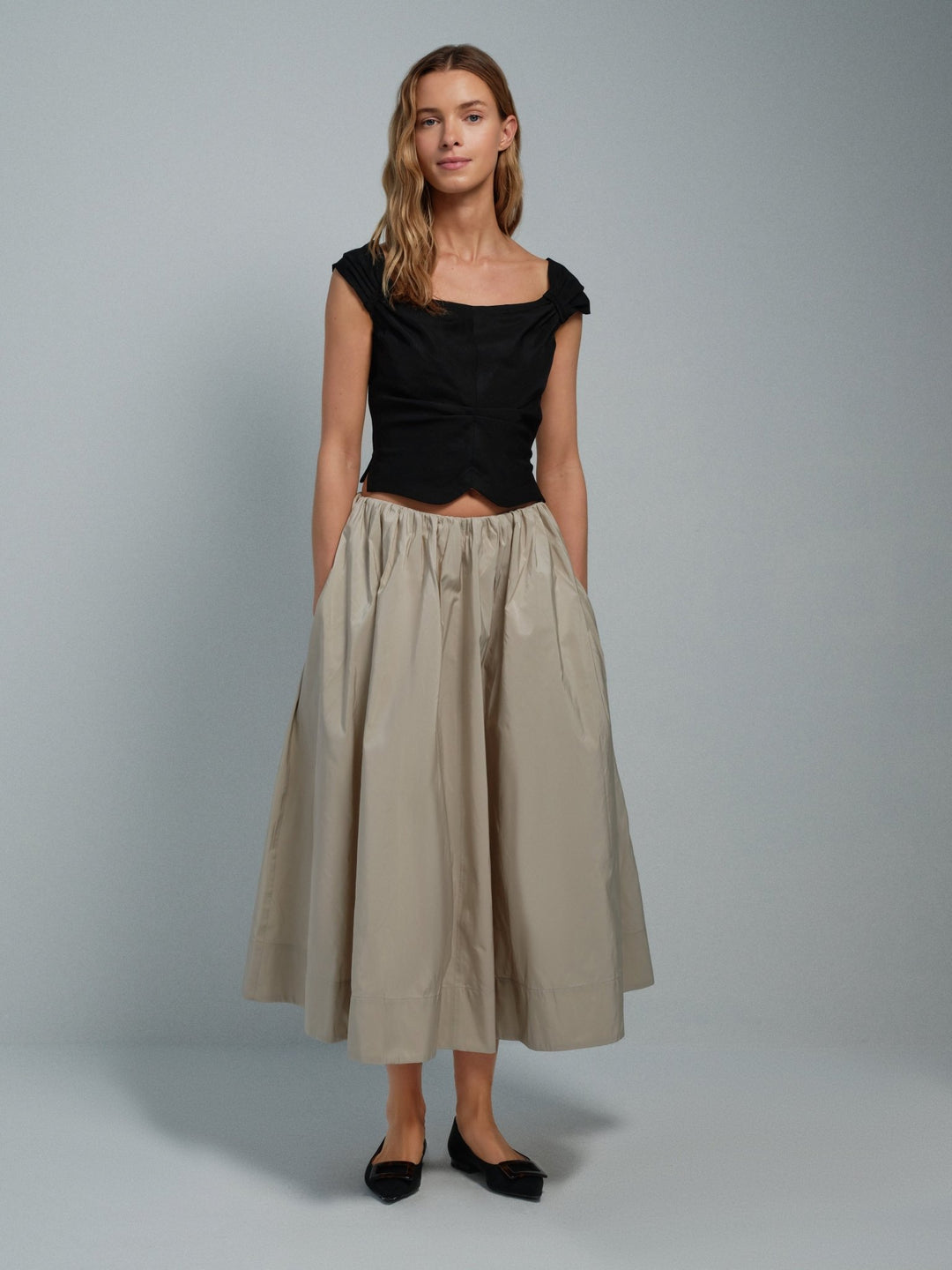 Taffeta Skirt - SULLIVAN
