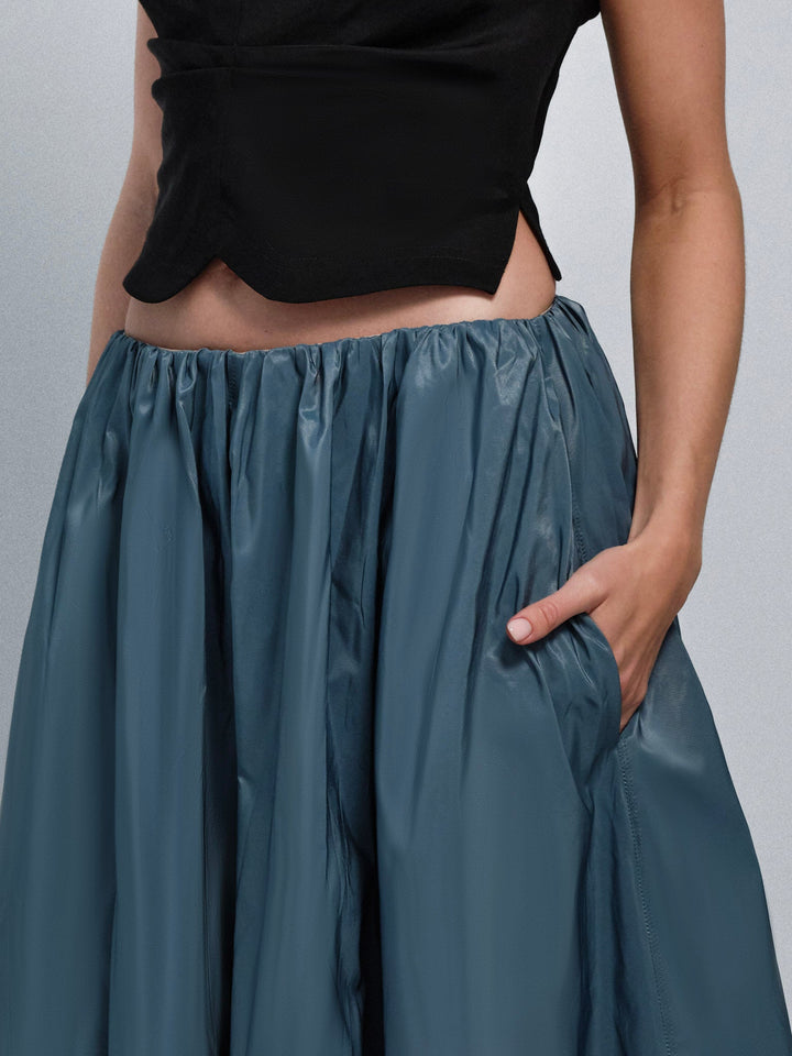 Taffeta Skirt - SULLIVAN