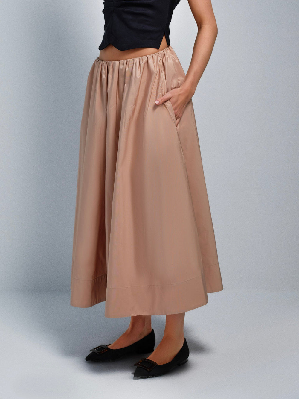 Taffeta Skirt - SULLIVAN