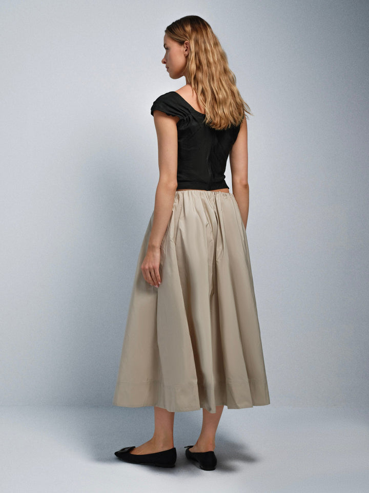 Taffeta Skirt - SULLIVAN
